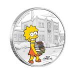 Moneda Onza De Plata 1 Tuvalu Lisa Simpson 2019 Proof