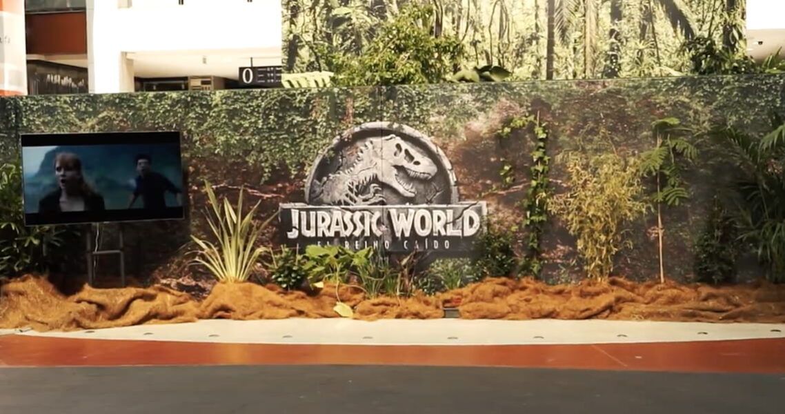 Poster Jurassic World Publicidad