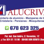 ALUCRIVA - Aluminio-Persianas-Mosquiteras - Proveedor de equipos para cerramiento de patios en Don Benito ALUCRIVA - Aluminio-Persianas-Mosquiteras - Proveedor de equipos para cerramiento de patios en Don Benito