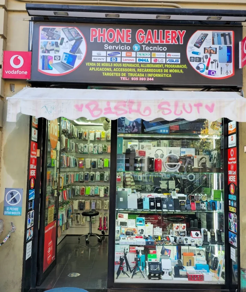 Logo de Phone Gallery - Reparación móviles Barcelona