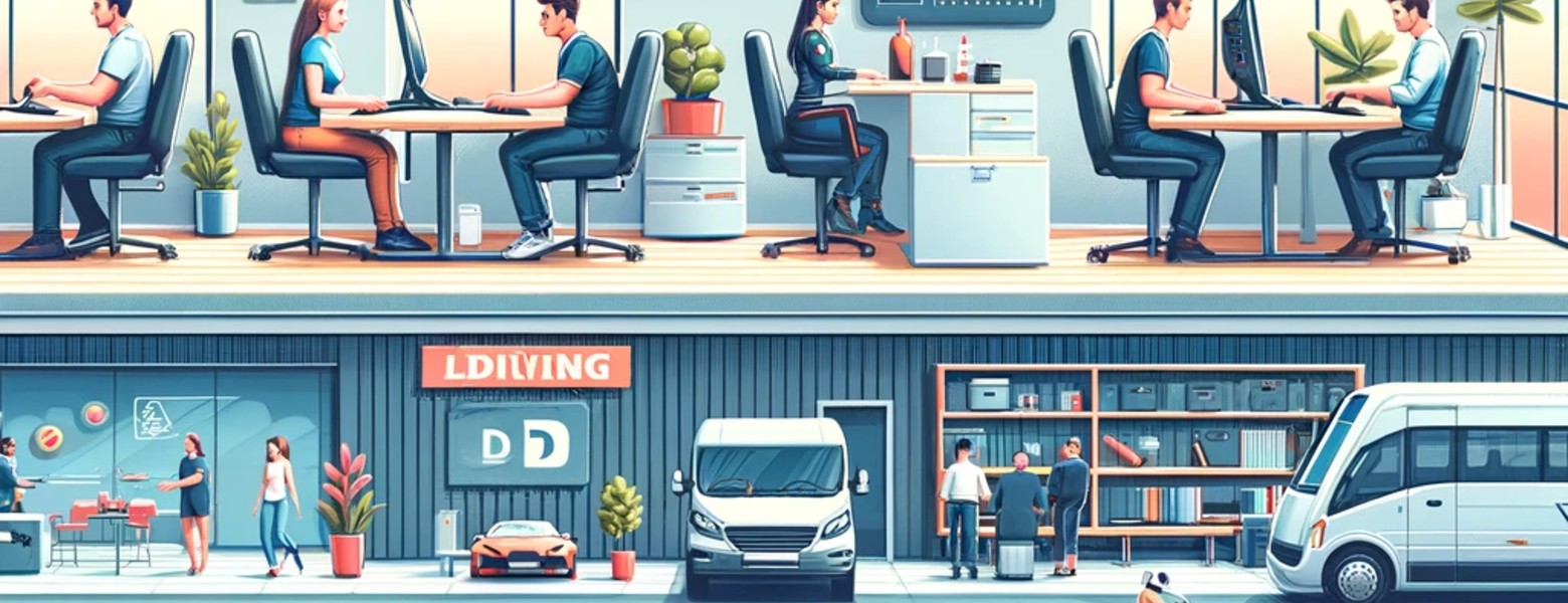 Fotos de DALL·E 2024 05 24 04.59.45 A Modern Driving School In Valencia With Students Learning To Drive In Various Vehicles Such As Cars Motorcycles And Buses. The Image Should Show Th Autoescuela Valencia Vallbona - Centro de Formación - Imagen 4