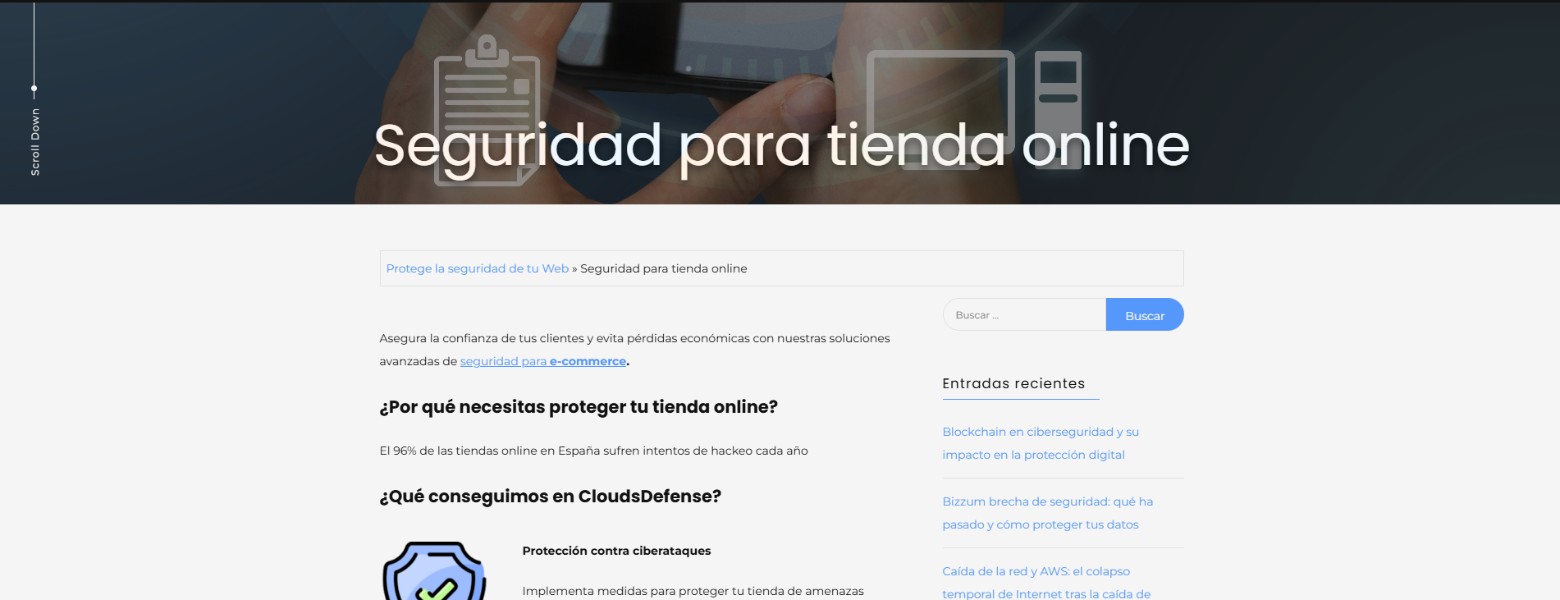 Asesoría Seguridad Web - CloudsDefense - Imagen 3