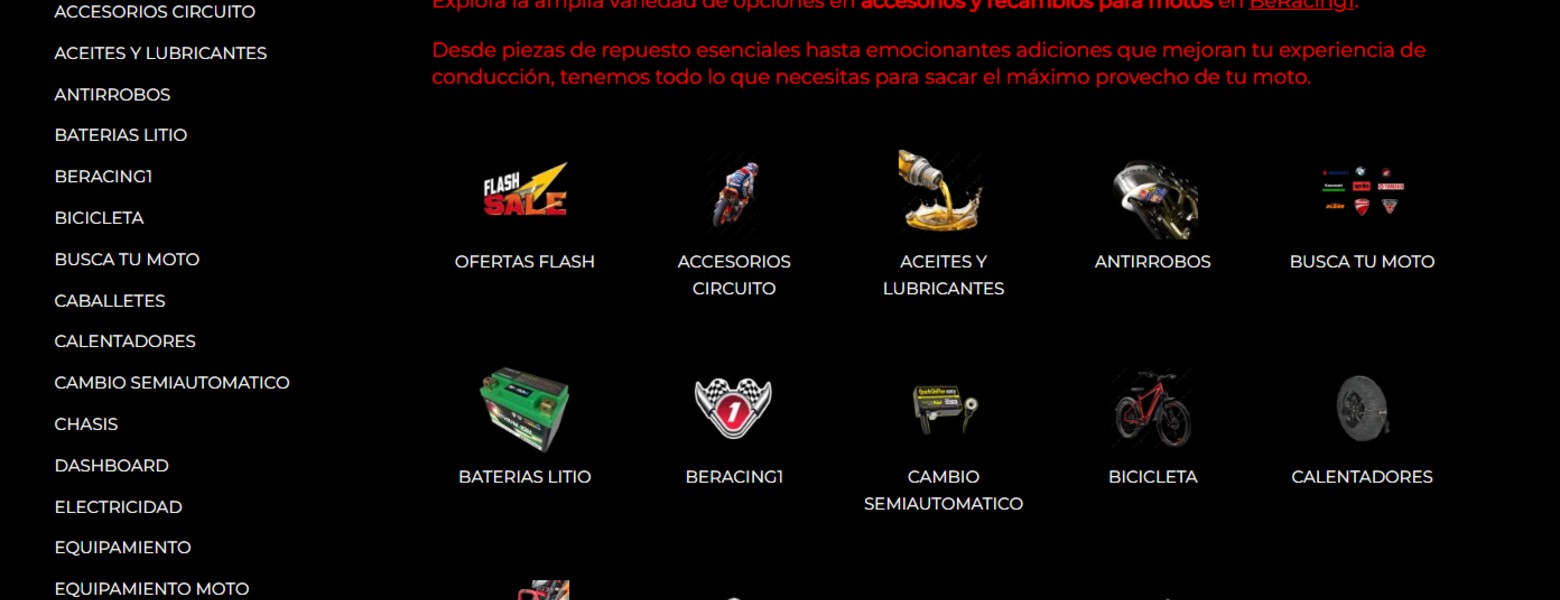 BeRacing1 | Accesorios y recambios para motos - Imagen 2