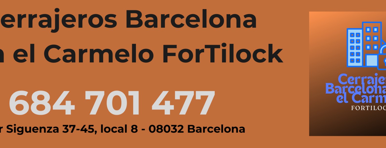 Cerrajeros Barcelona fl Carmelo fortilock - Imagen 1