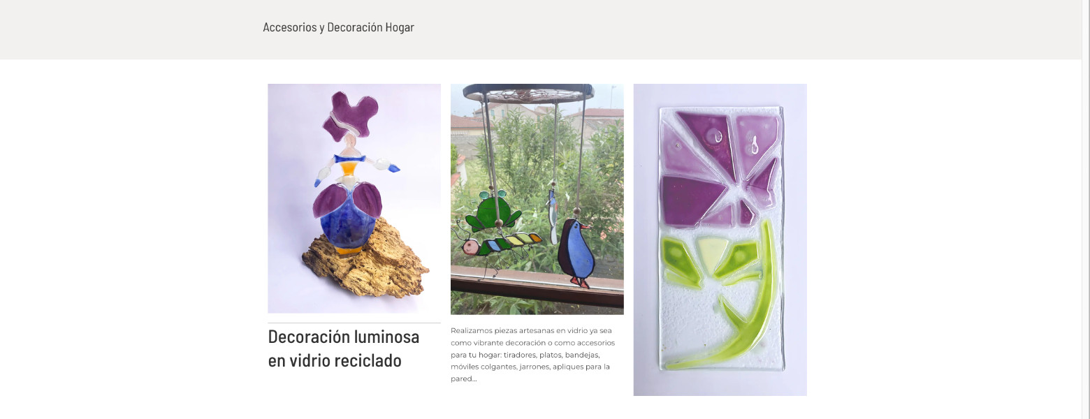 Foto de D'Eco Arte Vidrio en Yanguas de Eresma - Imagen 2