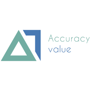 Logo de Accuracy Value: Agencia de traducción profesional Zaragoza