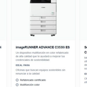 Foto de Renting Impresoras Alicante. Canon. en Alicante (Alacant) - Imagen 4