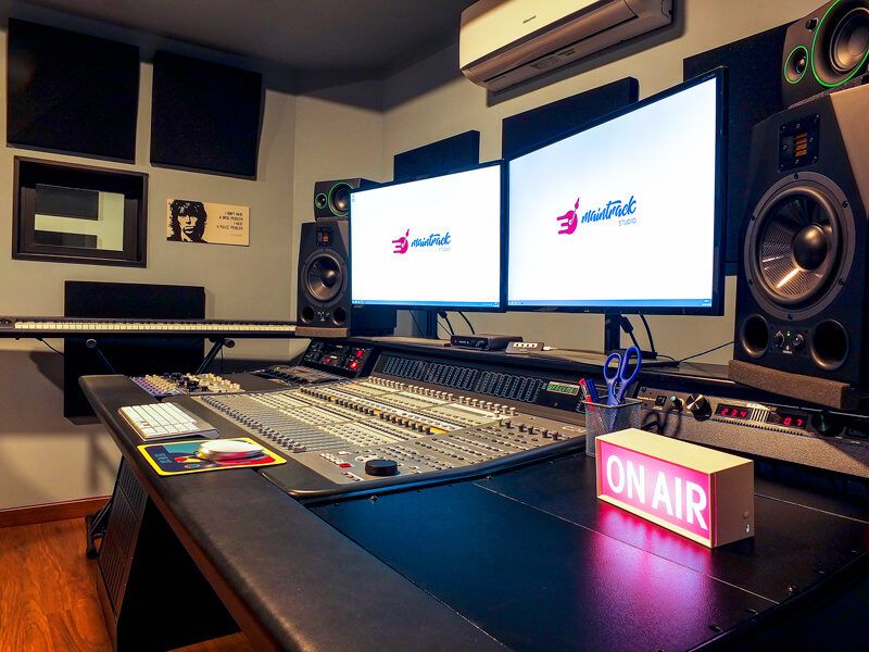 MainTrack Studio estudio de grabación Madrid
