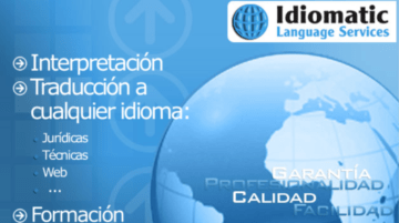 Idiomatic Language Services S.L. - Traducción e Interpretación Idiomatic Language Services S.L. - Traducción e Interpretación
