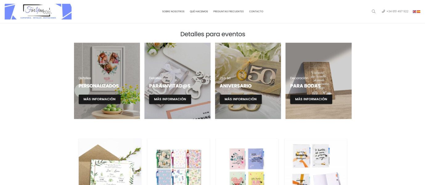 ForYou Detalles & Invitaciones de boda