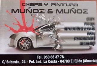 Chapa y Pintura Muñoz Muñoz - Agricultura en El Ejido Chapa y Pintura Muñoz Muñoz - Agricultura en El Ejido