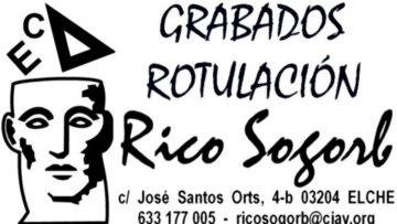 Grabado Impresiones Rótulos Rico Sogorb - Servicios a particulares en Elx Grabado Impresiones Rótulos Rico Sogorb - Servicios a particulares en Elx