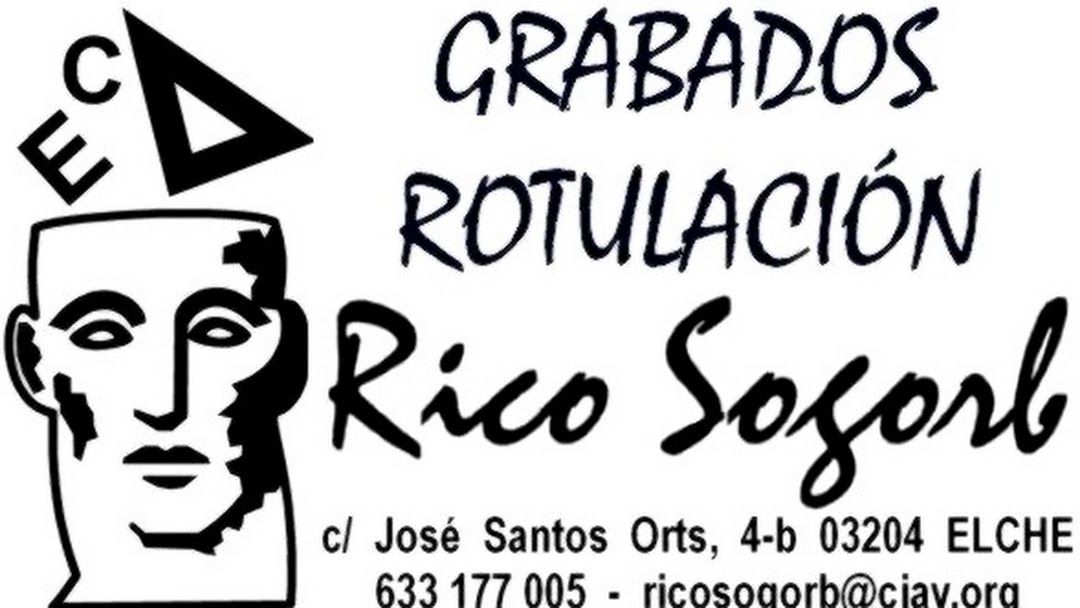 Grabado Impresiones Rótulos Rico Sogorb