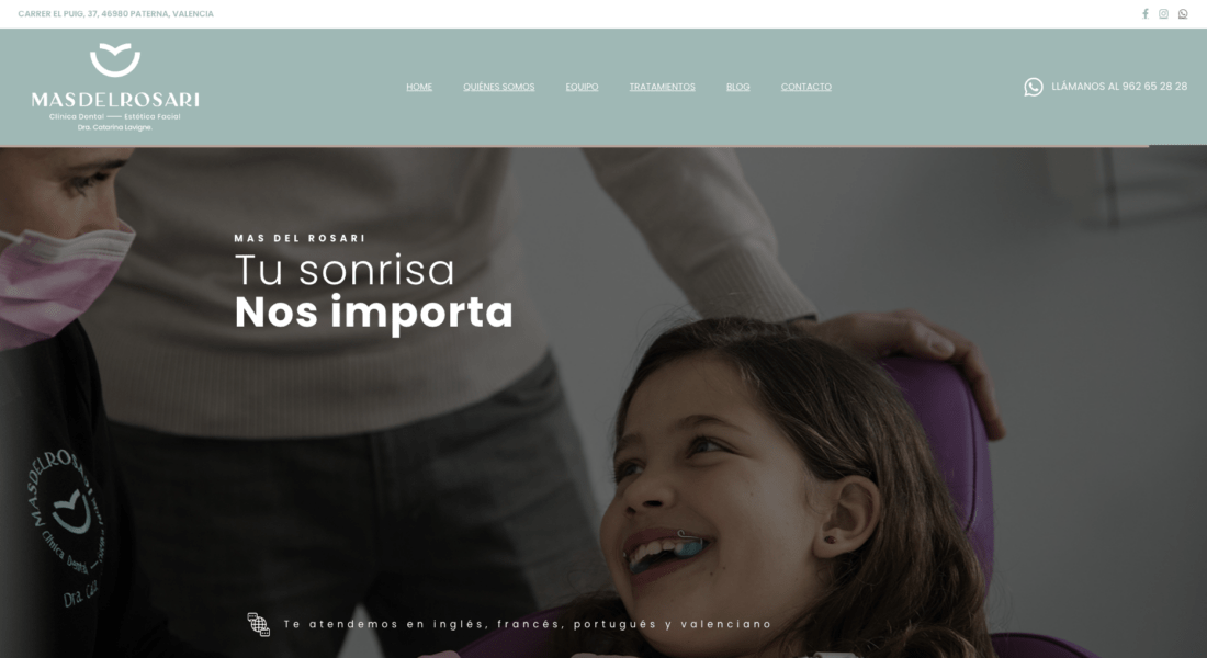 Foto de Clínica Dental Mas del Rosari en Paterna - Imagen 1