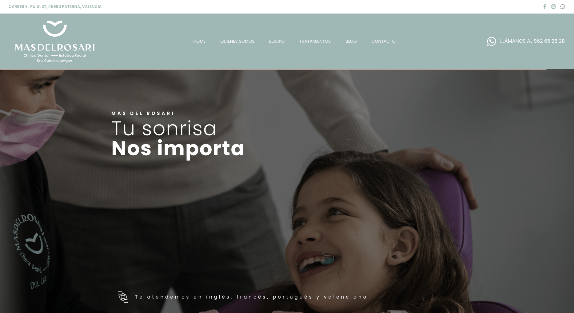 Clínica Dental Mas del Rosari en Paterna Todoenlaces