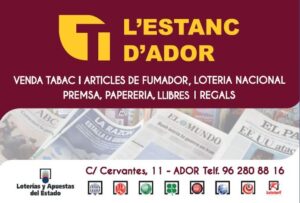 Administración de Lotería Estanc d’Ador - Administración de Loterías Administración de Lotería Estanc d’Ador - Administración de Loterías