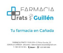 Farmacia Prats y Guillén - Distribuidor de medicamentos en La Canyada Farmacia Prats y Guillén - Distribuidor de medicamentos en La Canyada