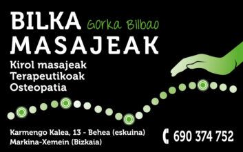 Gorka Bilbao Arrizabalaga - Centro de masajes en Markina-Xemein Gorka Bilbao Arrizabalaga - Centro de masajes en Markina-Xemein