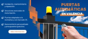 Puertas Automáticas Valencia - Fabrica de puertas en València Puertas Automáticas Valencia - Fabrica de puertas en València